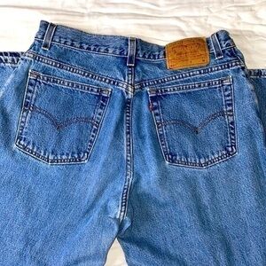 Levi's Blue Denim Jeans - Classic Back Pocket Jeans